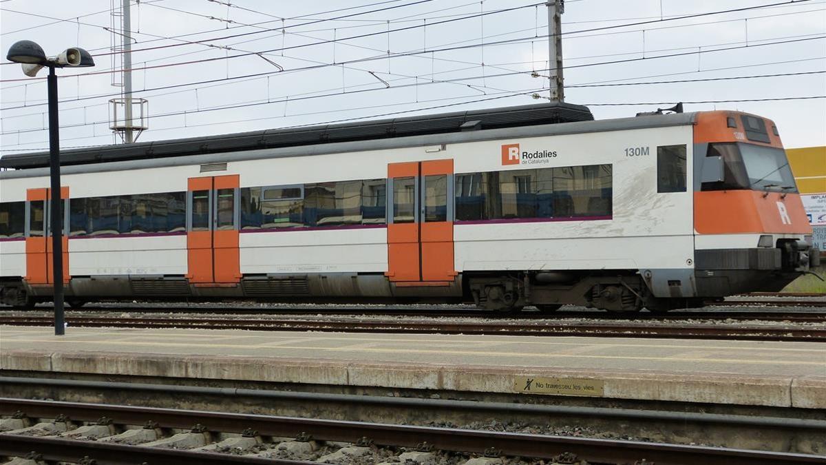 21 05 2015 Un tren de Rodalies (arxiu)  ECONOMIA CATALUNA ESPANA EUROPA