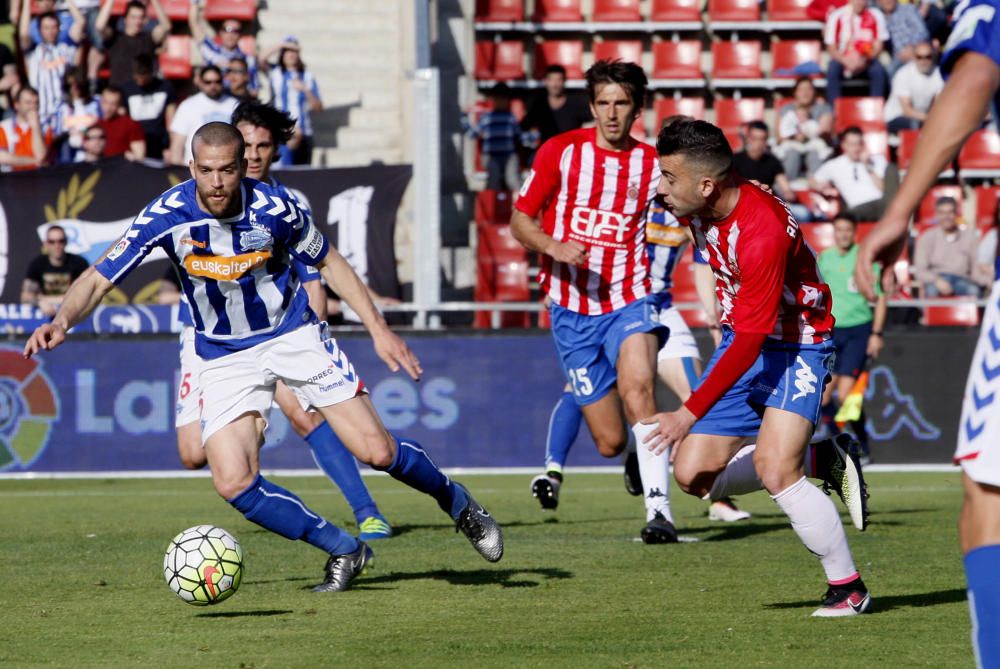 El Girona guanya l''Alabès a Montilivi