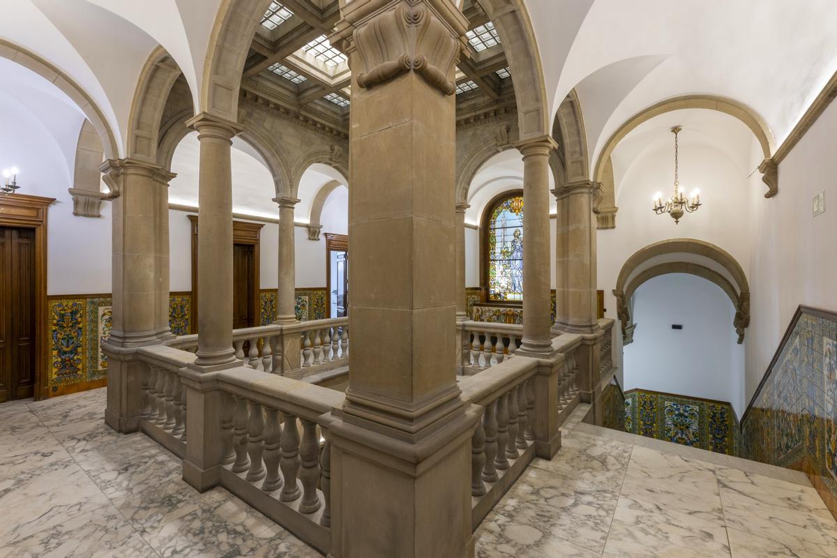 Interior del casal del Metge