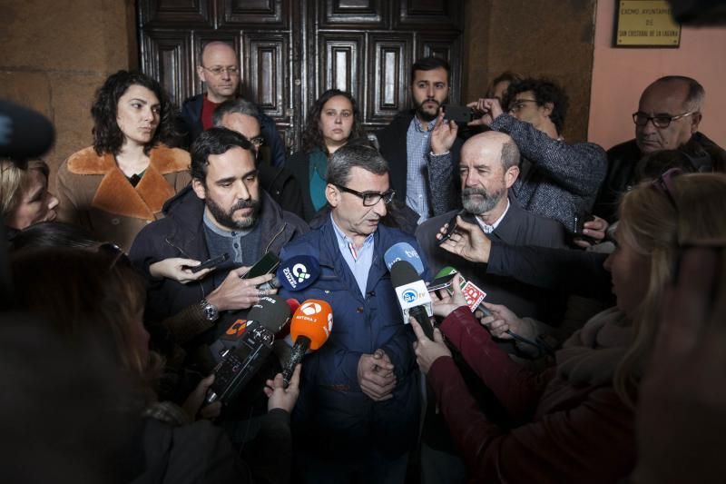 Once ediles de La Laguna apoyan una moción