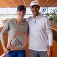 Swiatek con Rafa Nadal