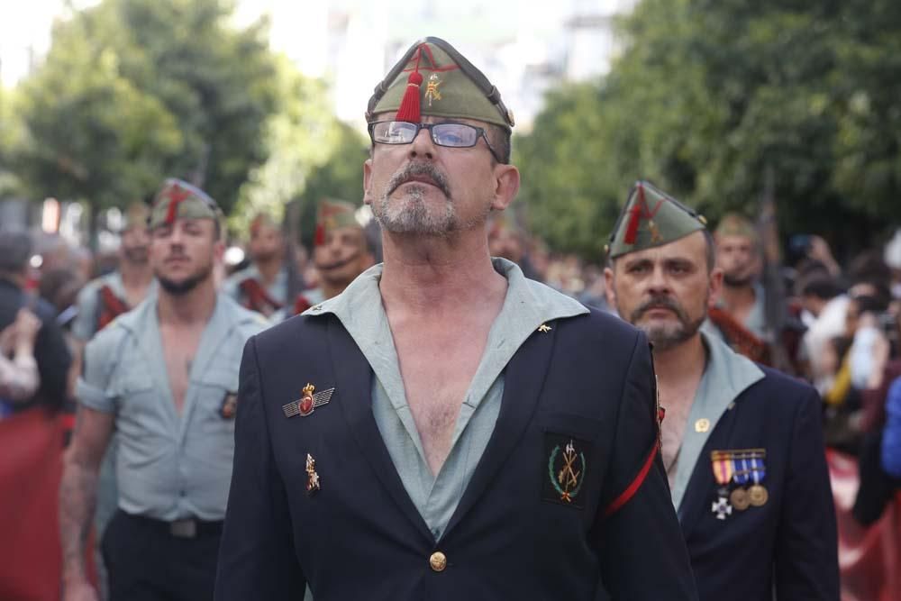 La hermandad de la Caridad y los legionarios