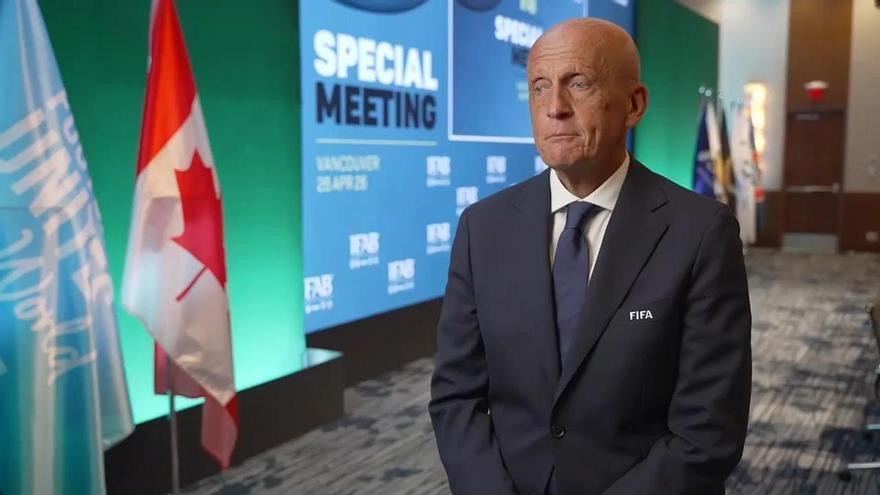 Collina anuncia la 'regla Prestianni' para el Mundial