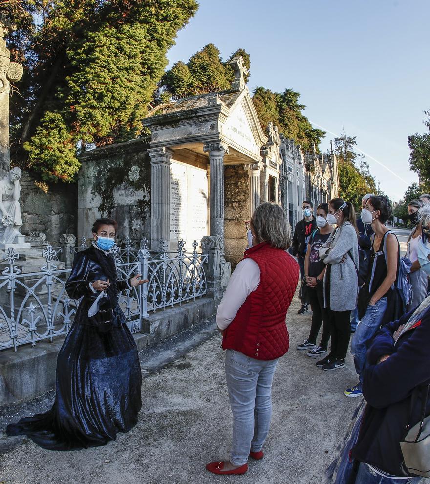 El cementerio de Pereiró se prepara para sus visitas guiadas