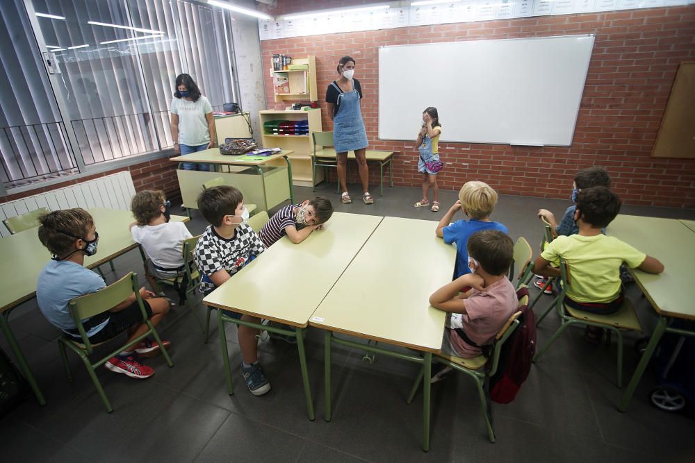 Inici del curs a l'escola Pla de Girona