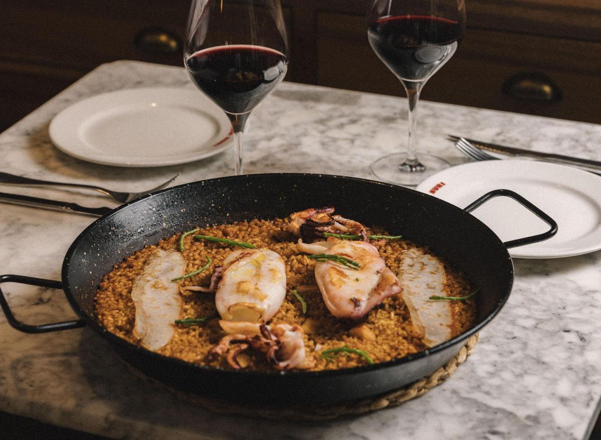 Un arroz de mar y montaña.