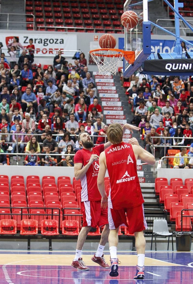 Fotogalería: Sesión de entrenamiento del CAI Zaragoza