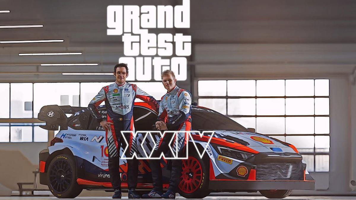 Hyundai versiona GTA 6 para presentar su temporada de rallies y el resultado es puro espectáculo.