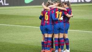 Las culés, a siete puntos de conquistar la liga