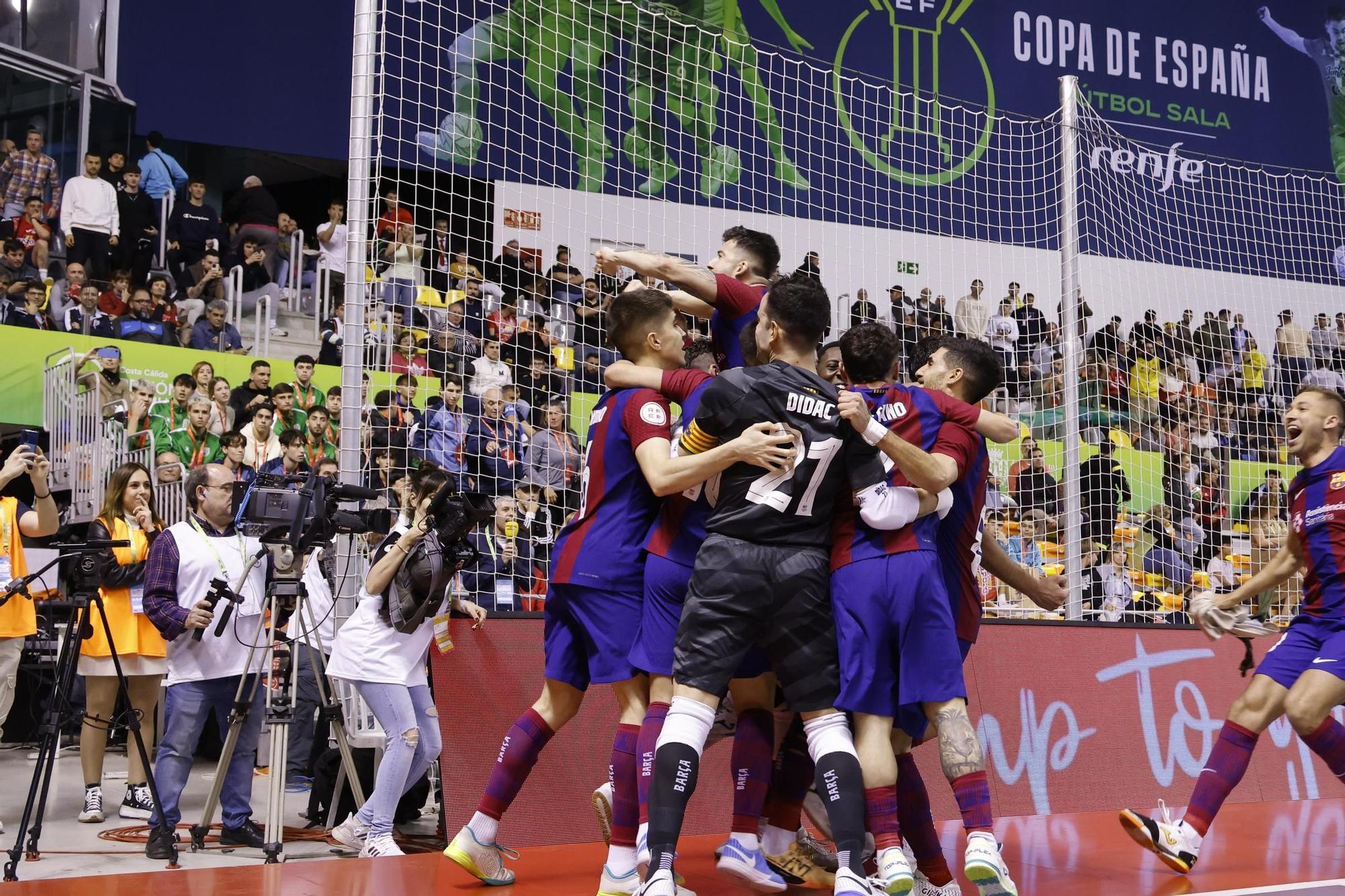 ElPozo Murcia - FC Barcelona, final de la Copa de España de fútbol sala
