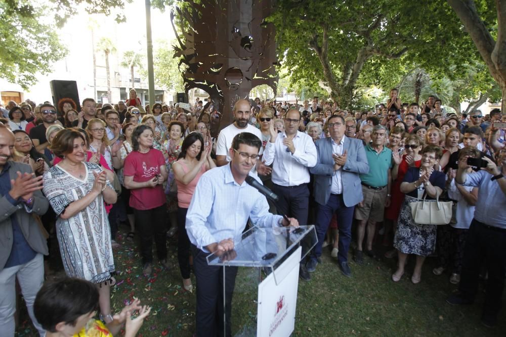 Primer acto como alcalde de Jorge Rodríguez tras su detención