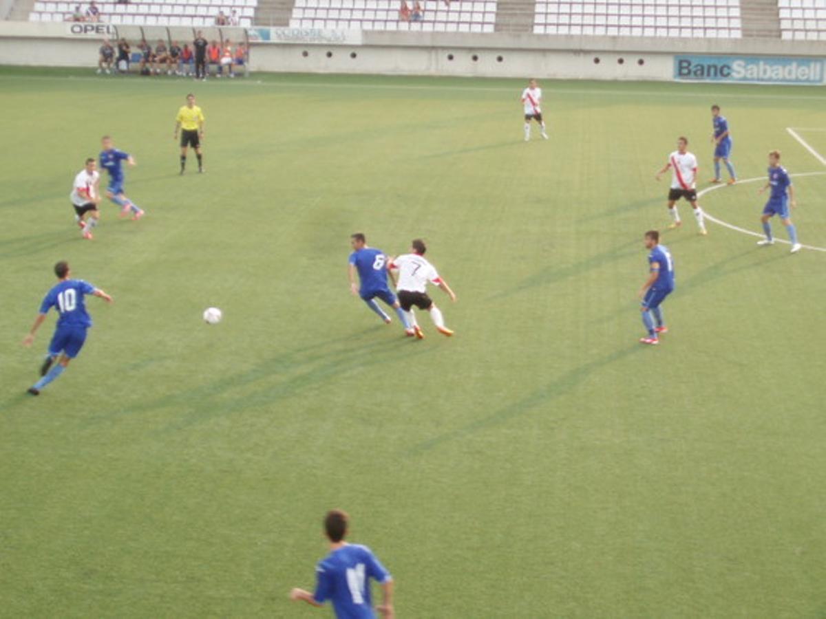 L’Hospi, durant el seu partit amb el València a Mestalla. L’Hospi, durant el seu partit amb el València a Mestalla.