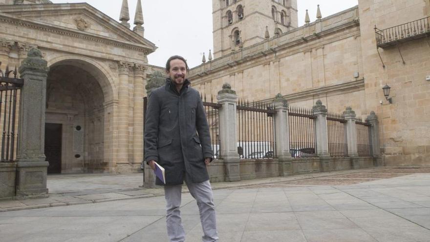 Pablo Iglesias, en Zamora.