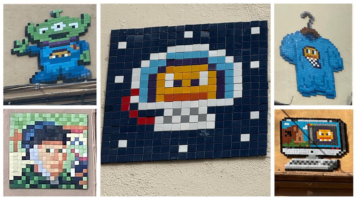 El misterio de los mosaicos que han 'invadido' el centro de Castellón