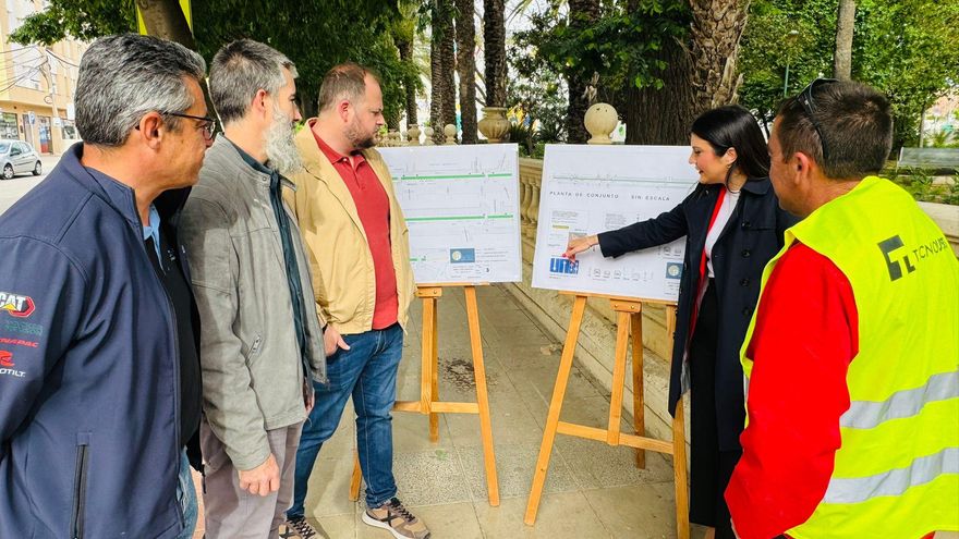 Arrancan las obras del nuevo carril bici de Lorca
