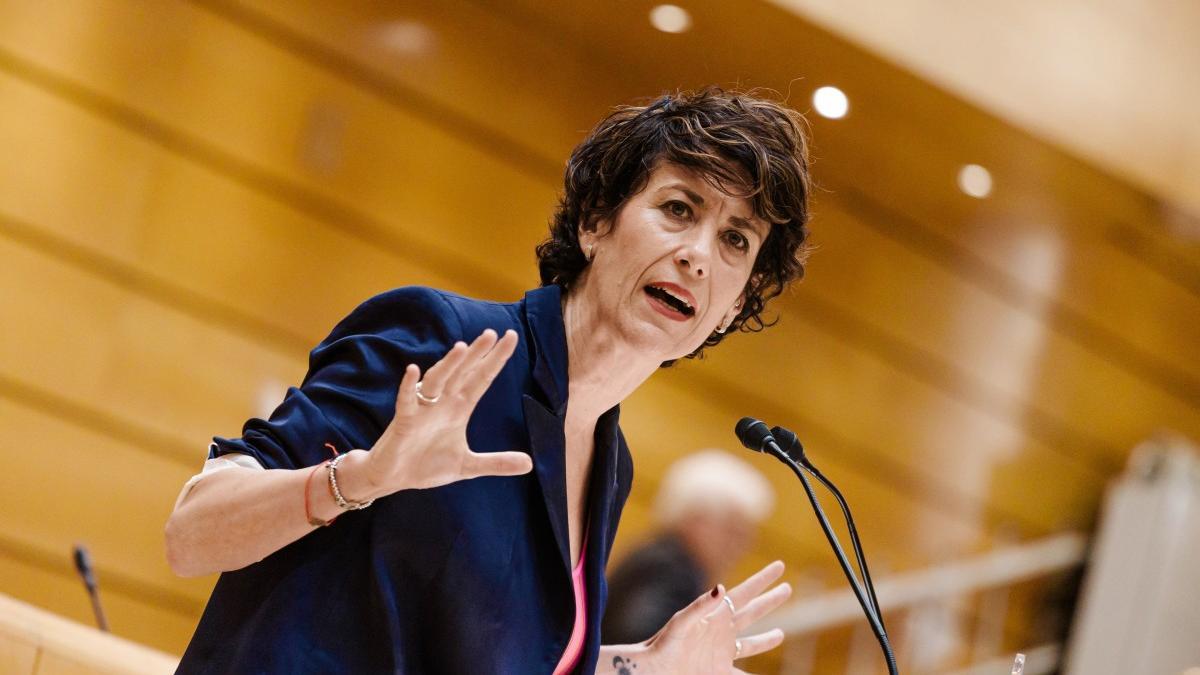 La ministra de Inclusión y Seguridad Social, Elma Saiz