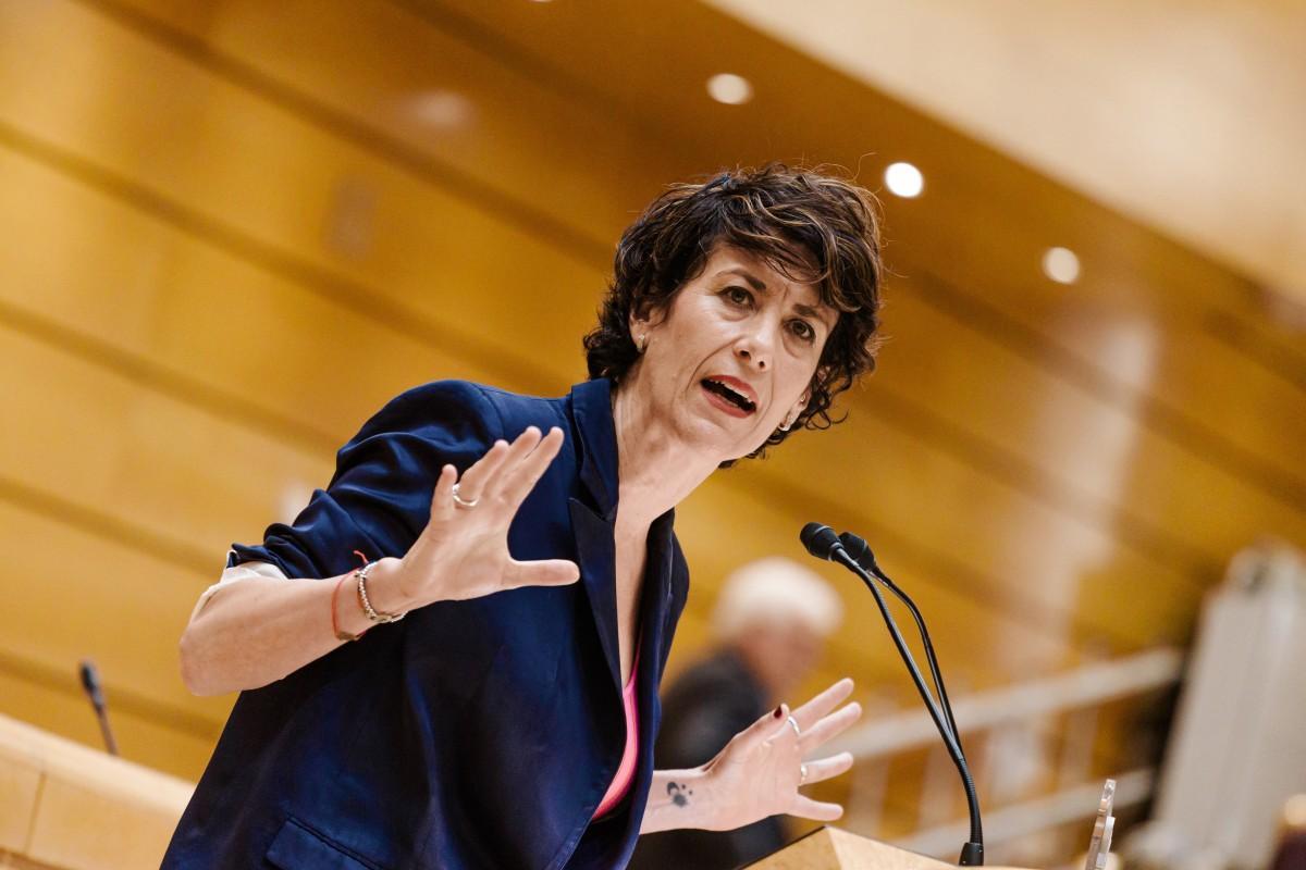 La ministra de Inclusión y Seguridad Social, Elma Saiz