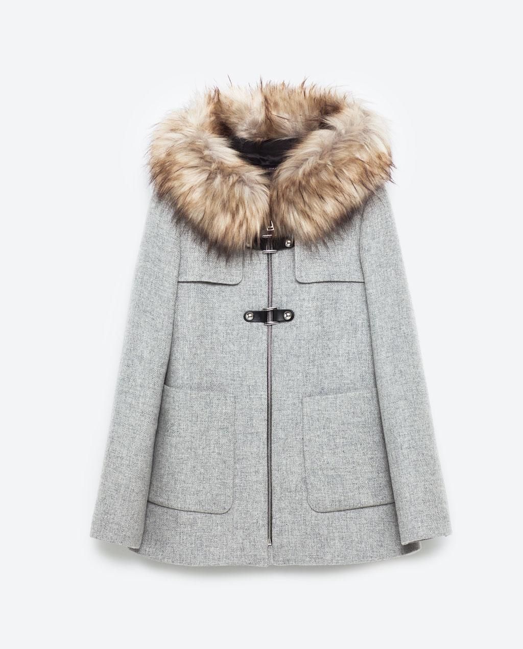 Zara otoño-invierno 2016: trenka