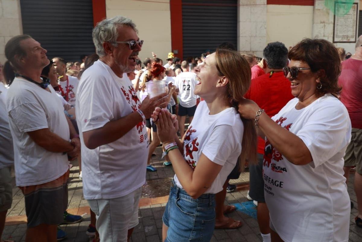 Vuelve la Tomatina de Buñol tras dos años de parón por la covid