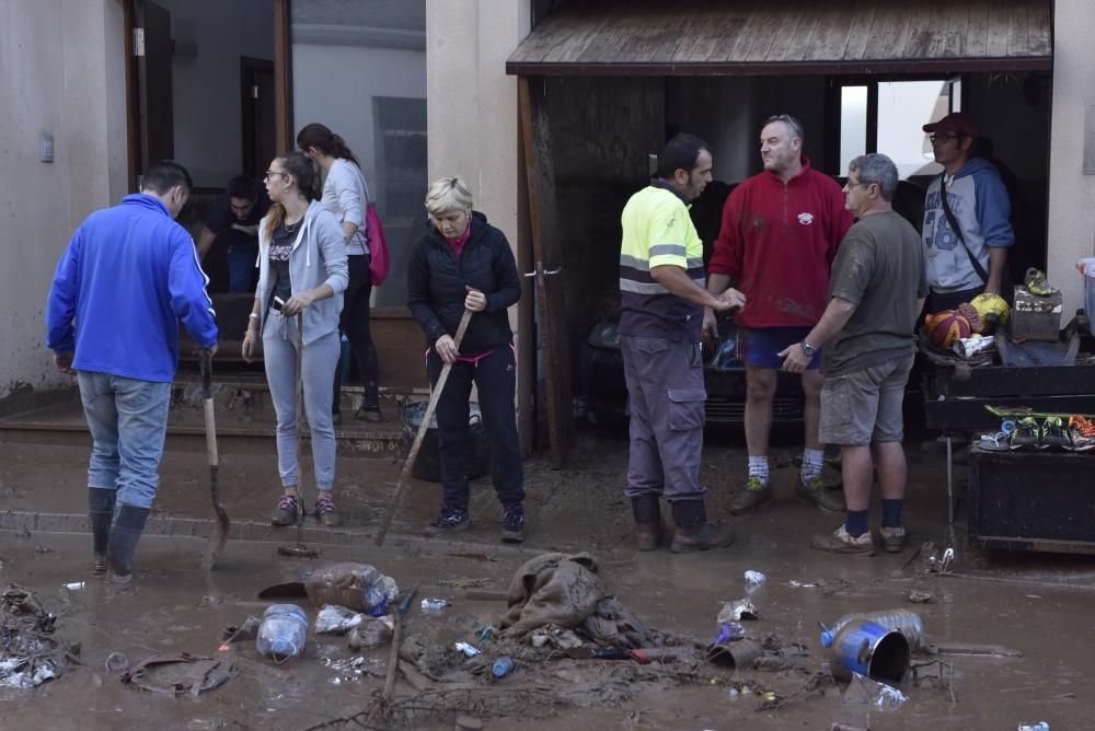 El día después de las inundaciones en Sant Llorenç