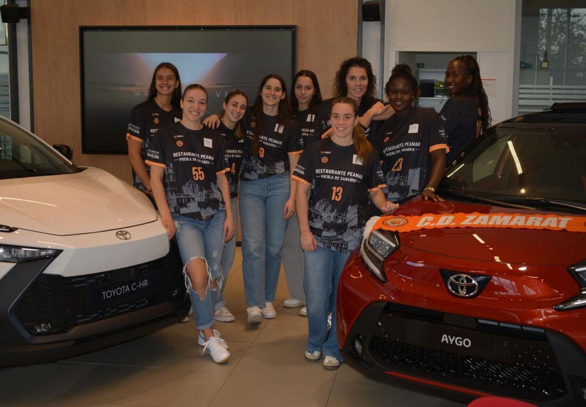 El equipo naranja renovó su convenio con el concesionario Toyota de Zamora. | CDZ