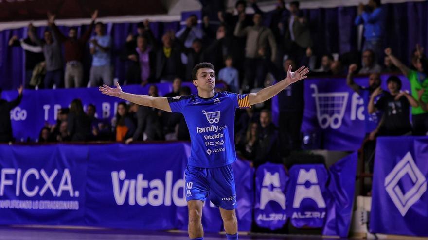 El capitán del Alzira FS recibe por primera vez la llamada de la selección española