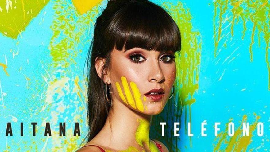 Aitana adelanta la portada y la fecha de estreno de &#039;Teléfono&#039;, su primer single