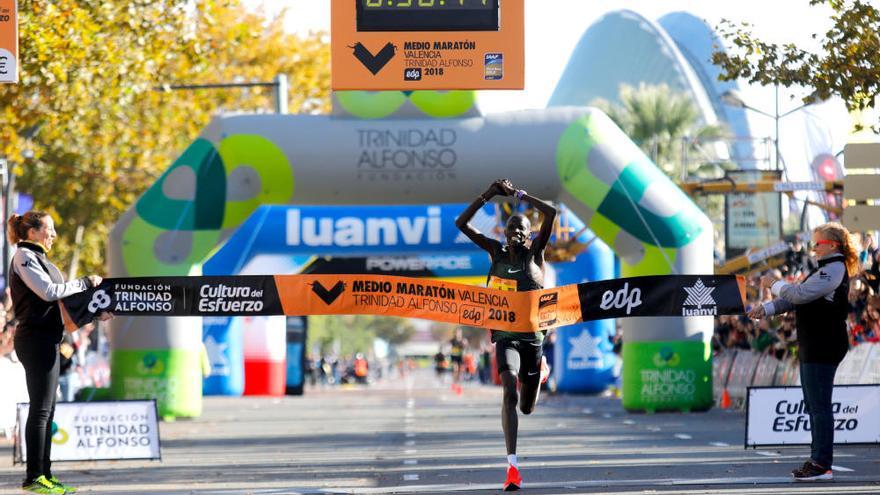 Medio Maratón Valencia 2018, récord mundial