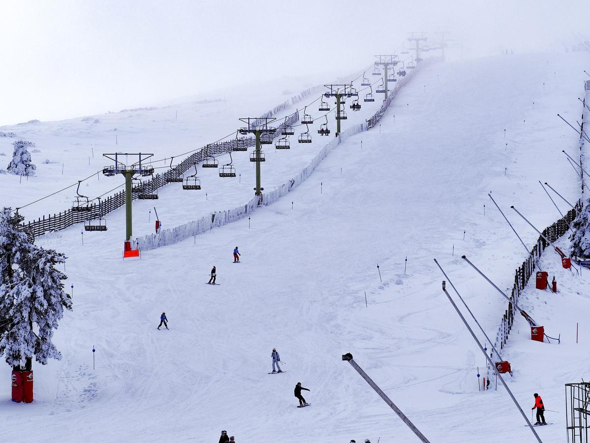 Estación turolense de Javalambra, la semana pasada.