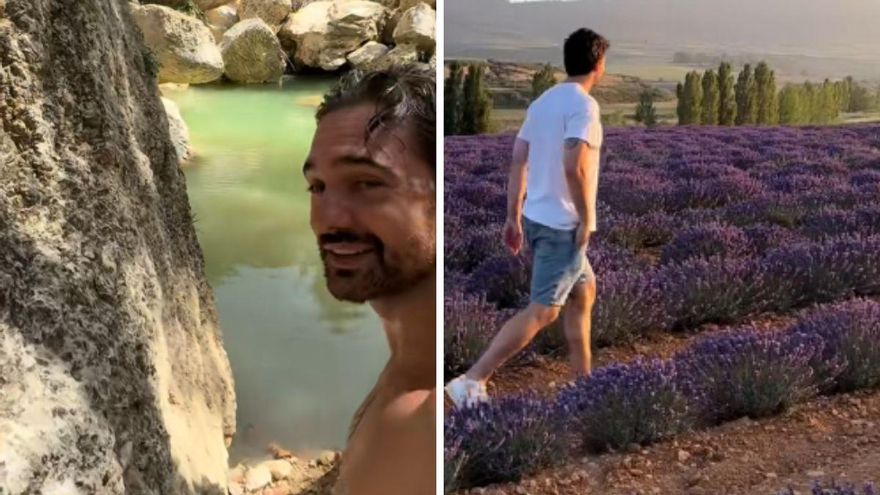 El increíble paraje de pozas espectaculares escondidas en la Región de Murcia: a 10 minutos de este campo de lavandas