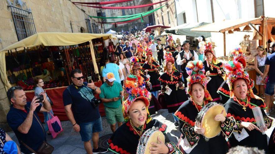 Imagen de archivo del mercado de artesanía, en la calle Blanca.