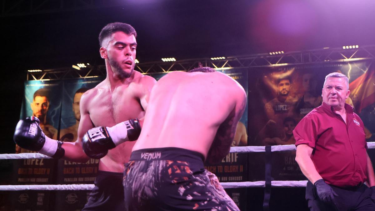 Imatges de la vetllada de boxa Back to Glory II