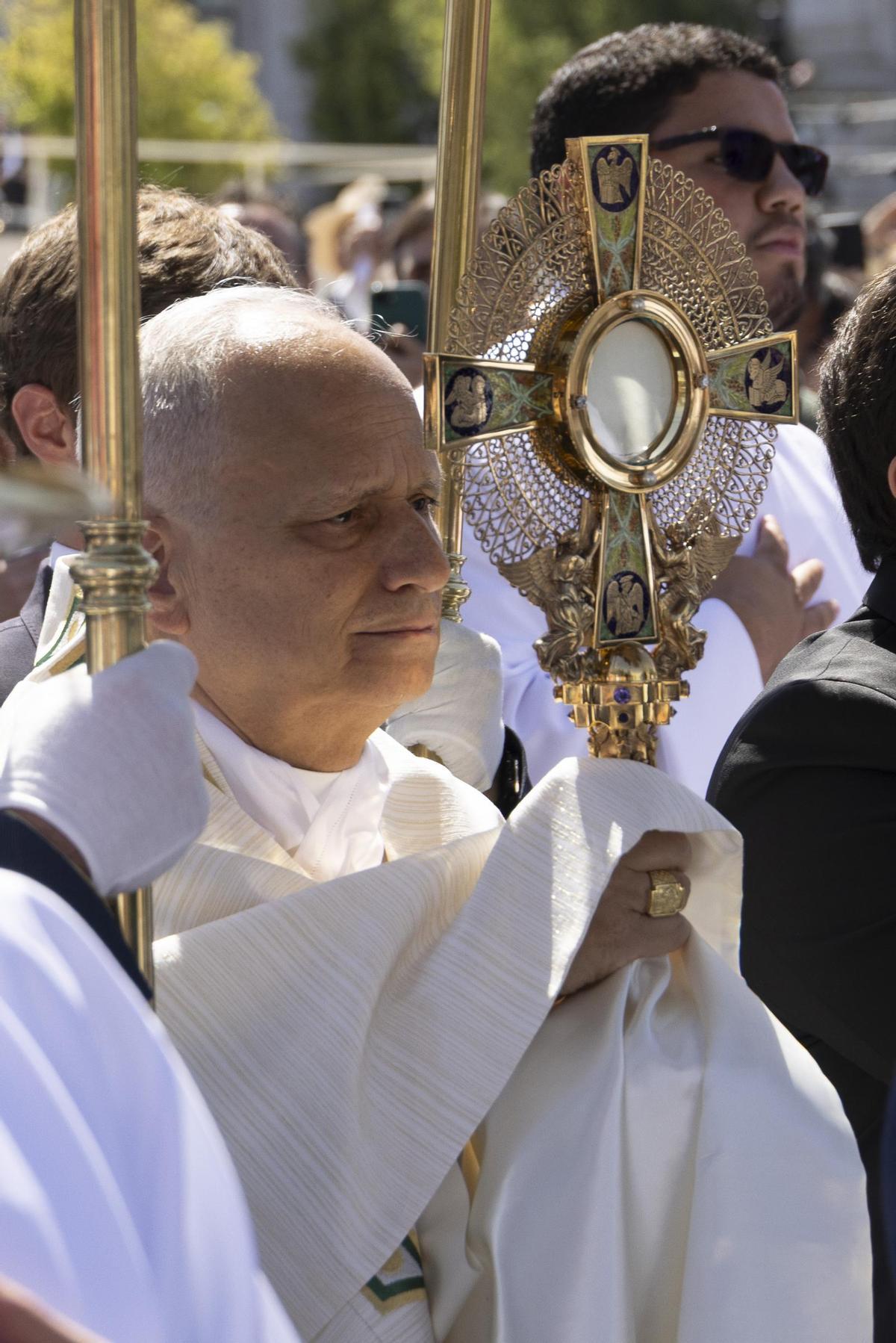 Los murcianos arropan al Papa León XIV en la jornada del domingo