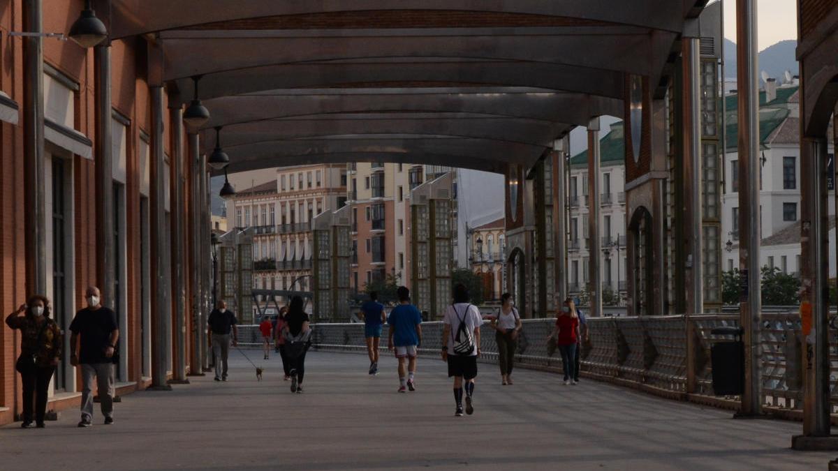 Pasear es una de las actividades permitidas en la fase 0 en la que aún está Málaga.