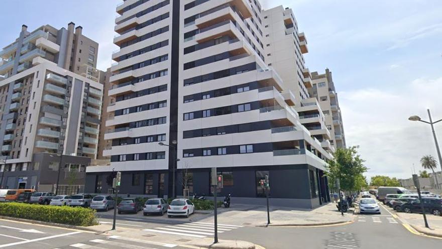 Calle Ángel Villena de València.