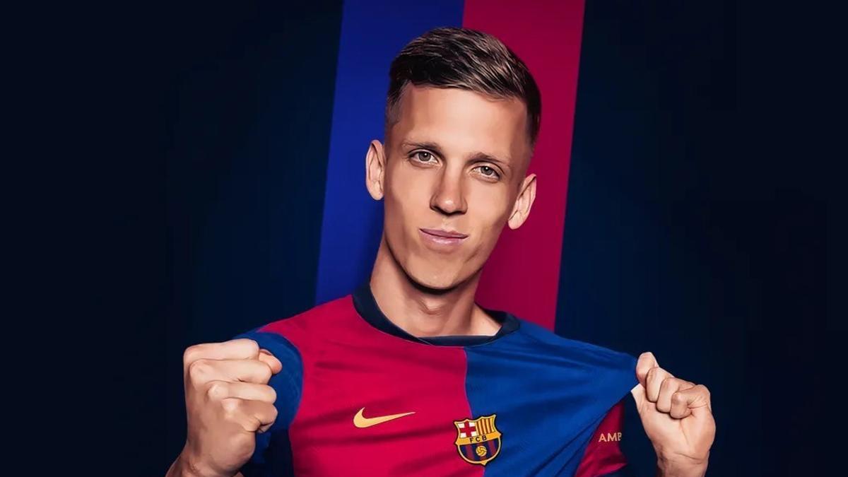 Dani Olmo, del Barça, es uno de los grandes fichajes de este verano en la Liga.