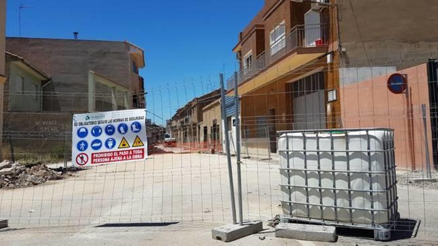 Obras de reurbanización en el casco urbano por 400.000 euros