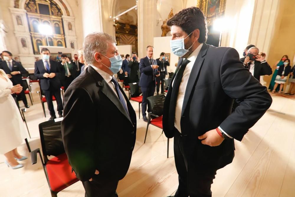 Acto institucional por el Día de la Región de Murcia en la iglesia de San Esteban