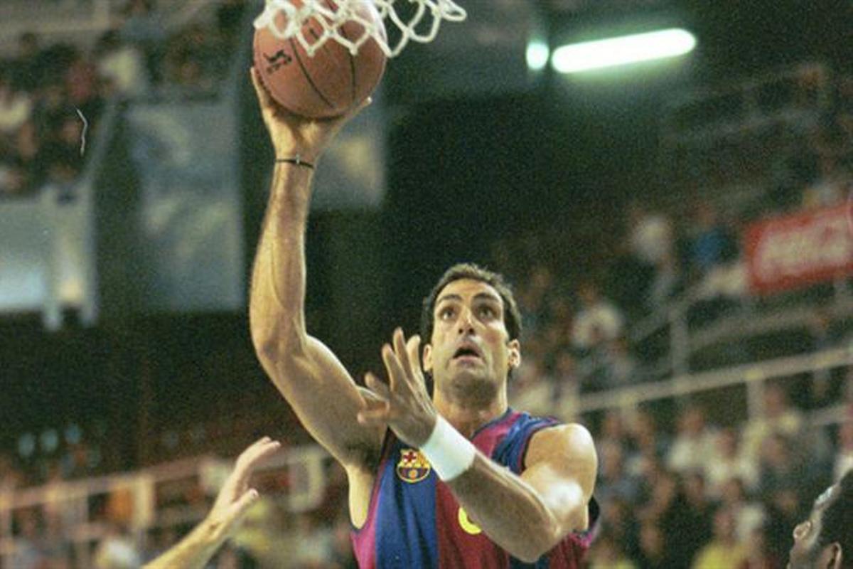 Rony Seikaly, en su paso por Barcelona