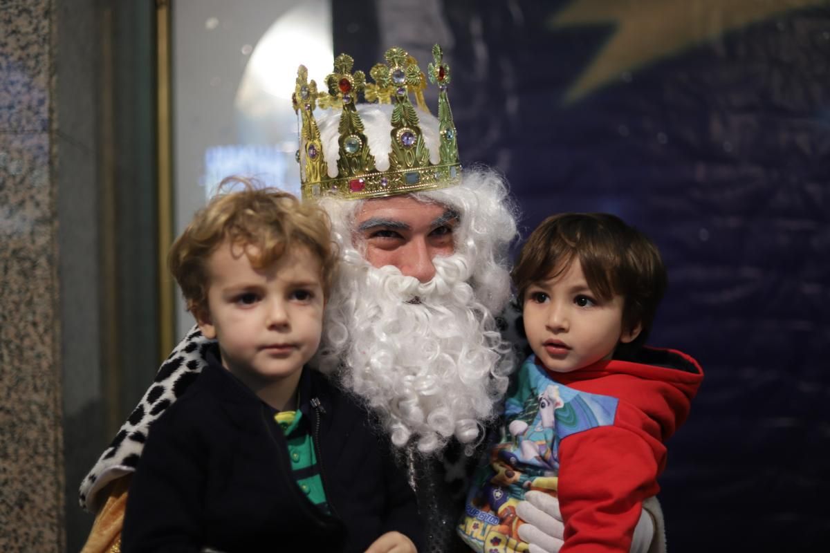Fotos con los Reyes Magos realizadas el 2 de enero de 2018
