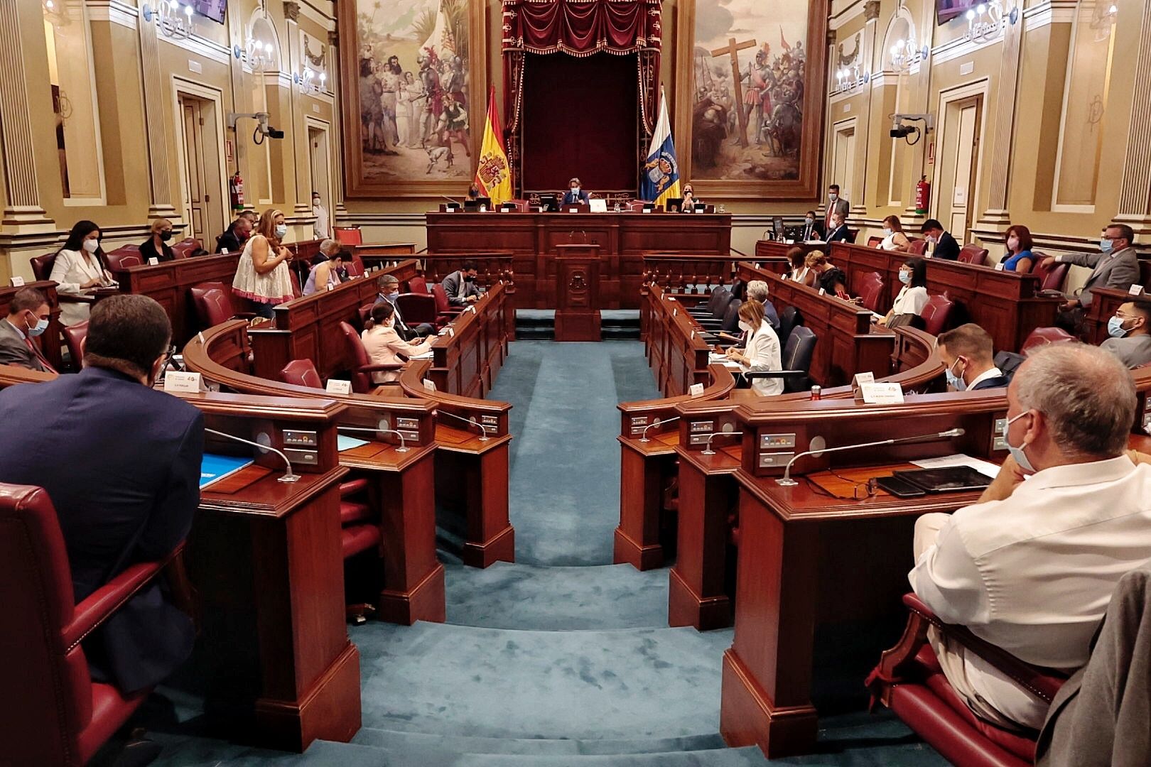 Pleno del Parlamento de Canarias