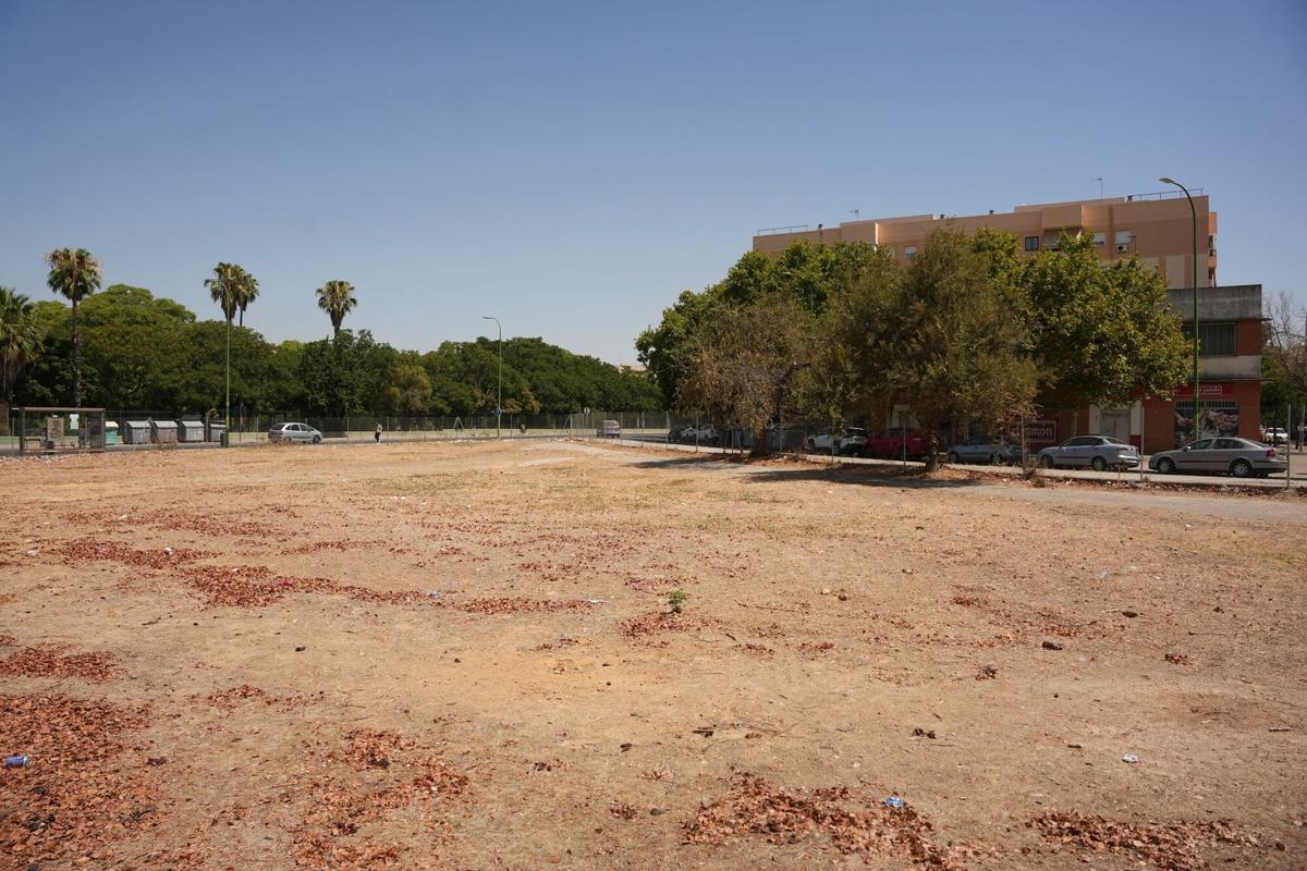 07/07/2026 Solar junto al Parque Celestino Mutis donde se levantará el centro cultural islámico de Sevilla SOCIEDAD ANDALUCÍA ESPAÑA EUROPA SEVILLA MARÍA JOSÉ LÓPEZ-EUROPA PRESS