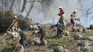 La dificultat de provar el delicte obliga la Justícia a condemnar amb penes lleus els incendis forestals