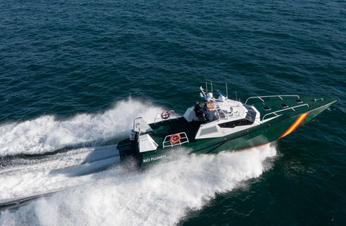 La patrullera “Río Flumen”, entregada el pasado mes.
