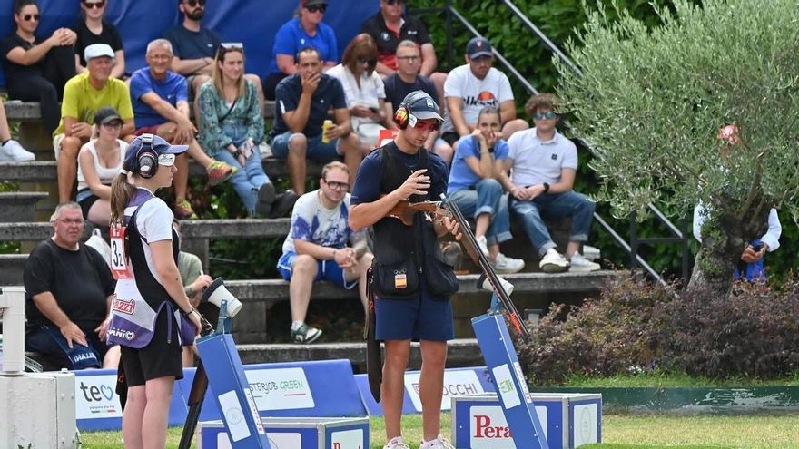 Andrés García, de Cheste a rozar el podio en la Copa del Mundo de Foso Olímpico