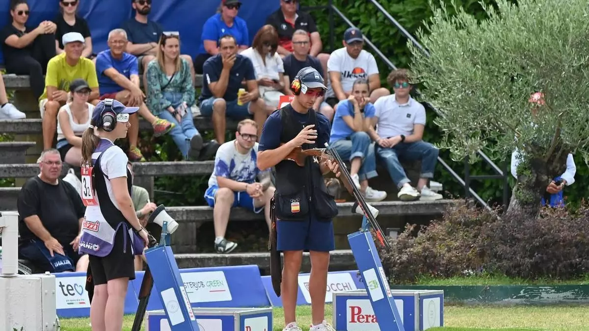 Andrés García, de Cheste a rozar el podio en la Copa del Mundo de Foso Olímpico