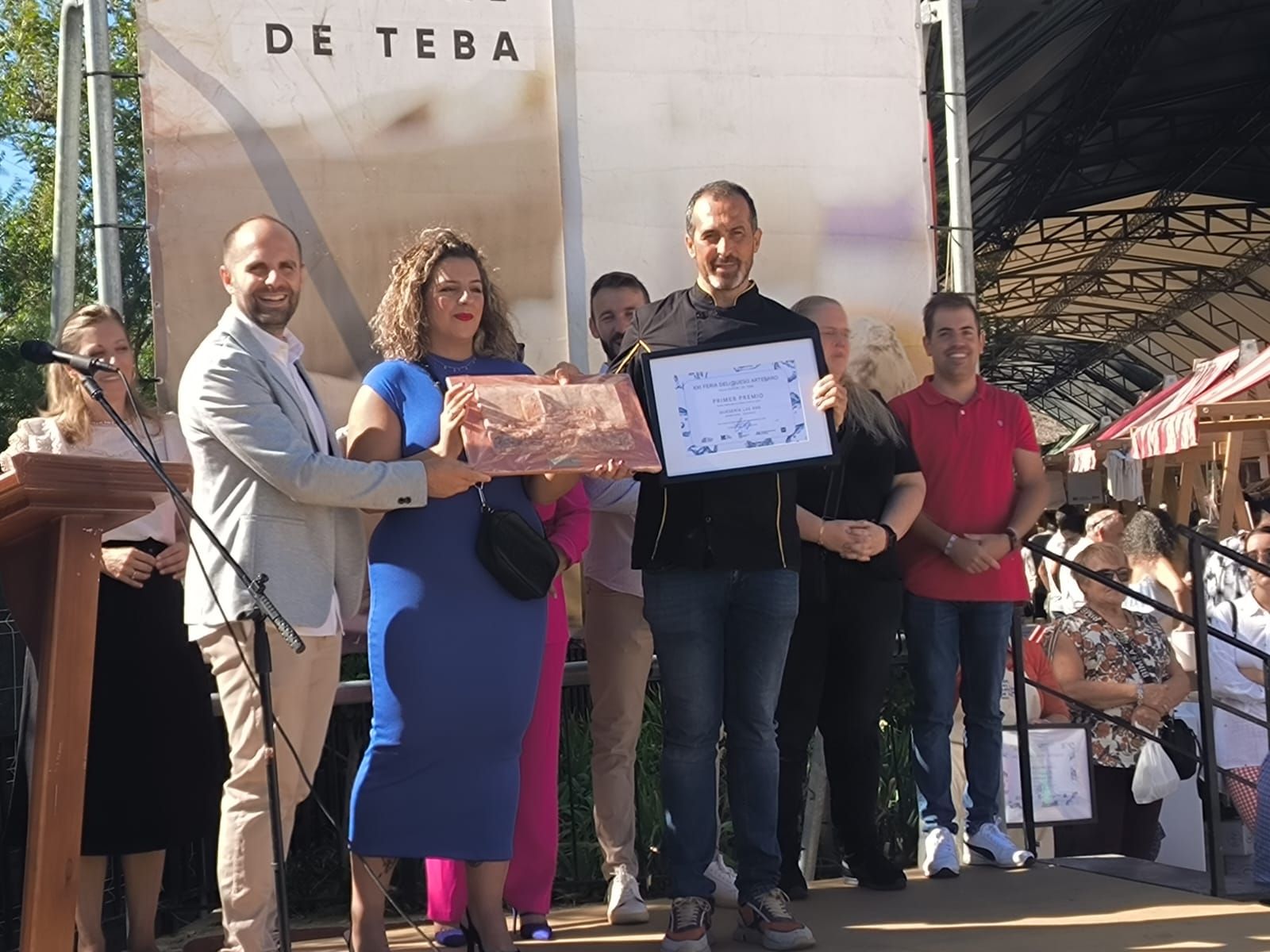 La Feria del Queso Artesano de Teba, en imágenes.