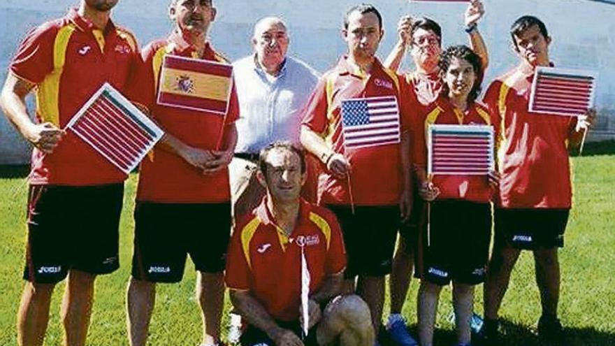 Los zamoranos que participarán en los Special Olympics.