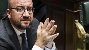 El primer ministro belga, Charles Michel.