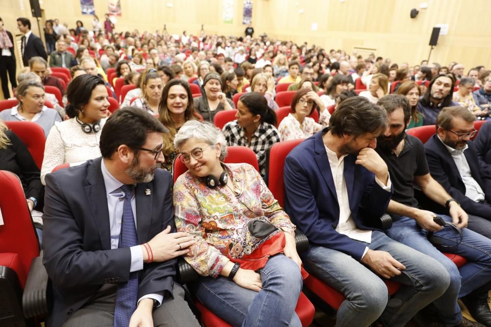 Premios Princesa de Asturias: Salman Khan muestra su método matemático en Gijón